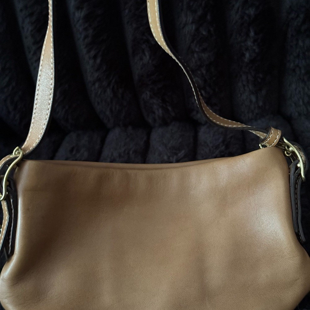 Coach Tan Leather Mini Bag